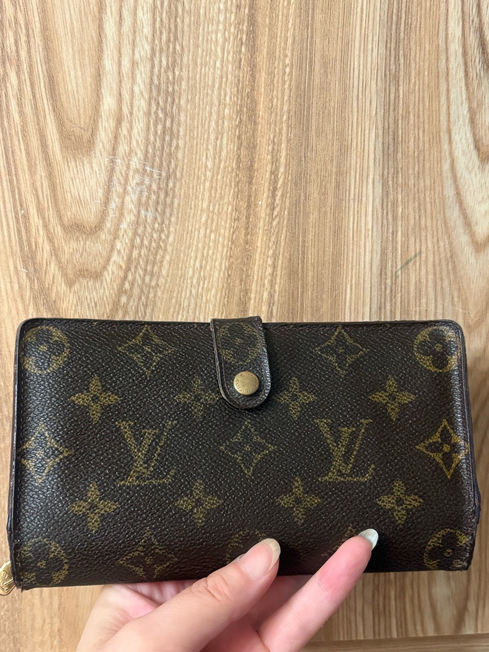 Authentic LOUIS VUITTON Monogram Continental Clutch Wallet